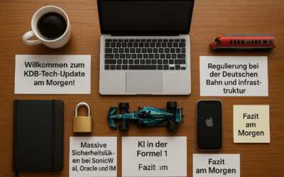 KDB-Tech-Update – Sicherheitslücken, KI-Effizienzsteigerung und aktuelle Trends