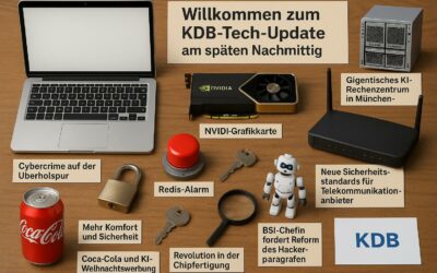 KDB-Tech-Update – KI-Rechenzentrum, Cybersecurity, Chips und Standards