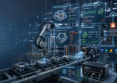 KI im Maschinenbau: Wie intelligente Systeme Produktion, Entwicklung und Service verändern