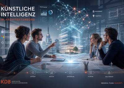 Architekten und KI: Wie künstliche Intelligenz Planung, Entwurf und Büroalltag verändert
